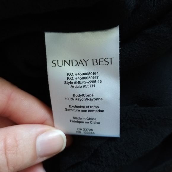 Sunday Best Patterson collared blouse - Picture 7 of 8